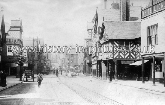 Foregate Street, Chester, Cheshire. c.1906